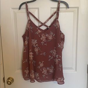 Floral Tank Blouse